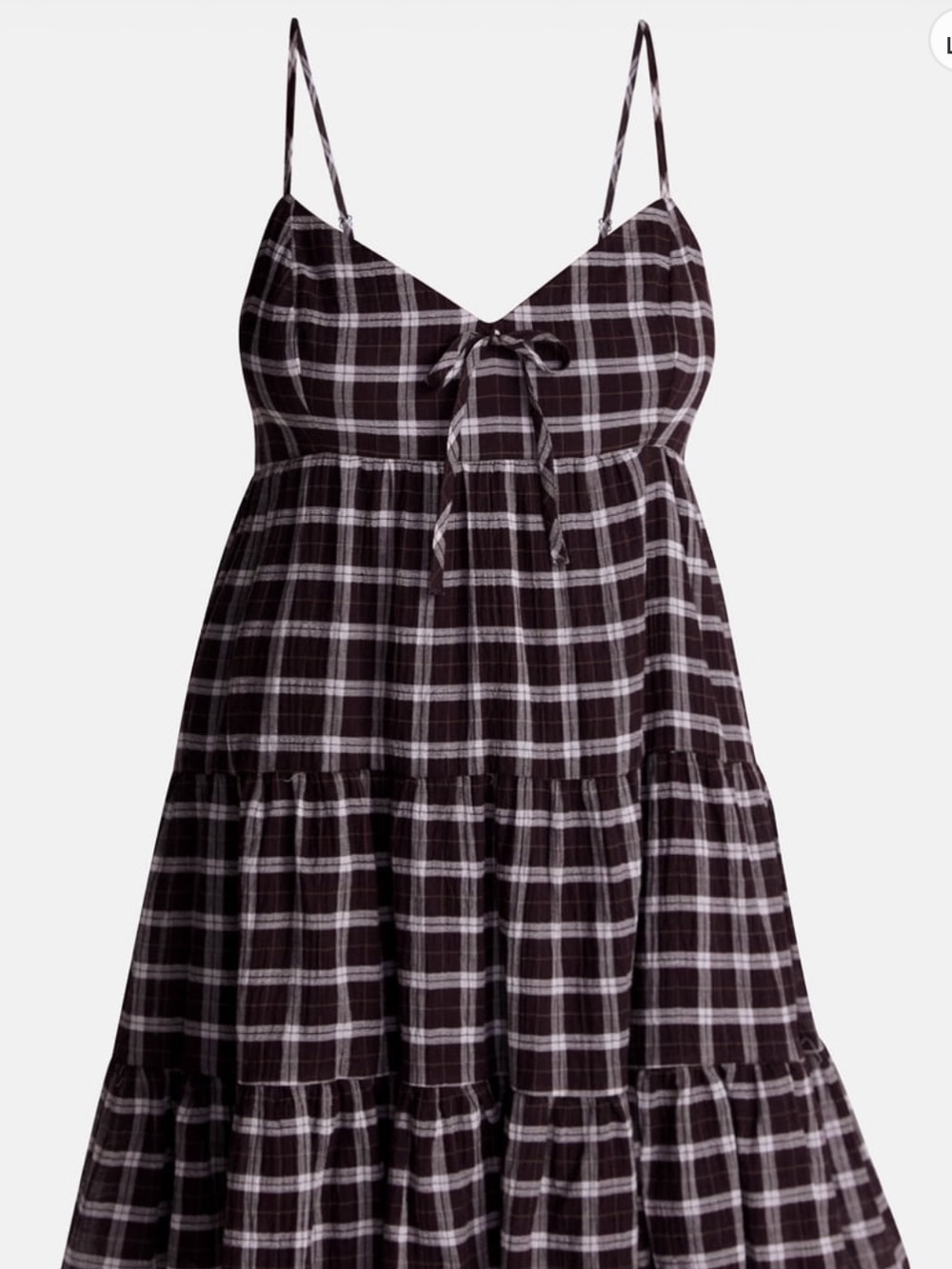 No Boundaries Tiered Trapeze Dress